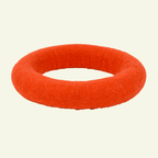 Ring | Jouet en feutre de laine naturelle - Jean - Poil - Orange