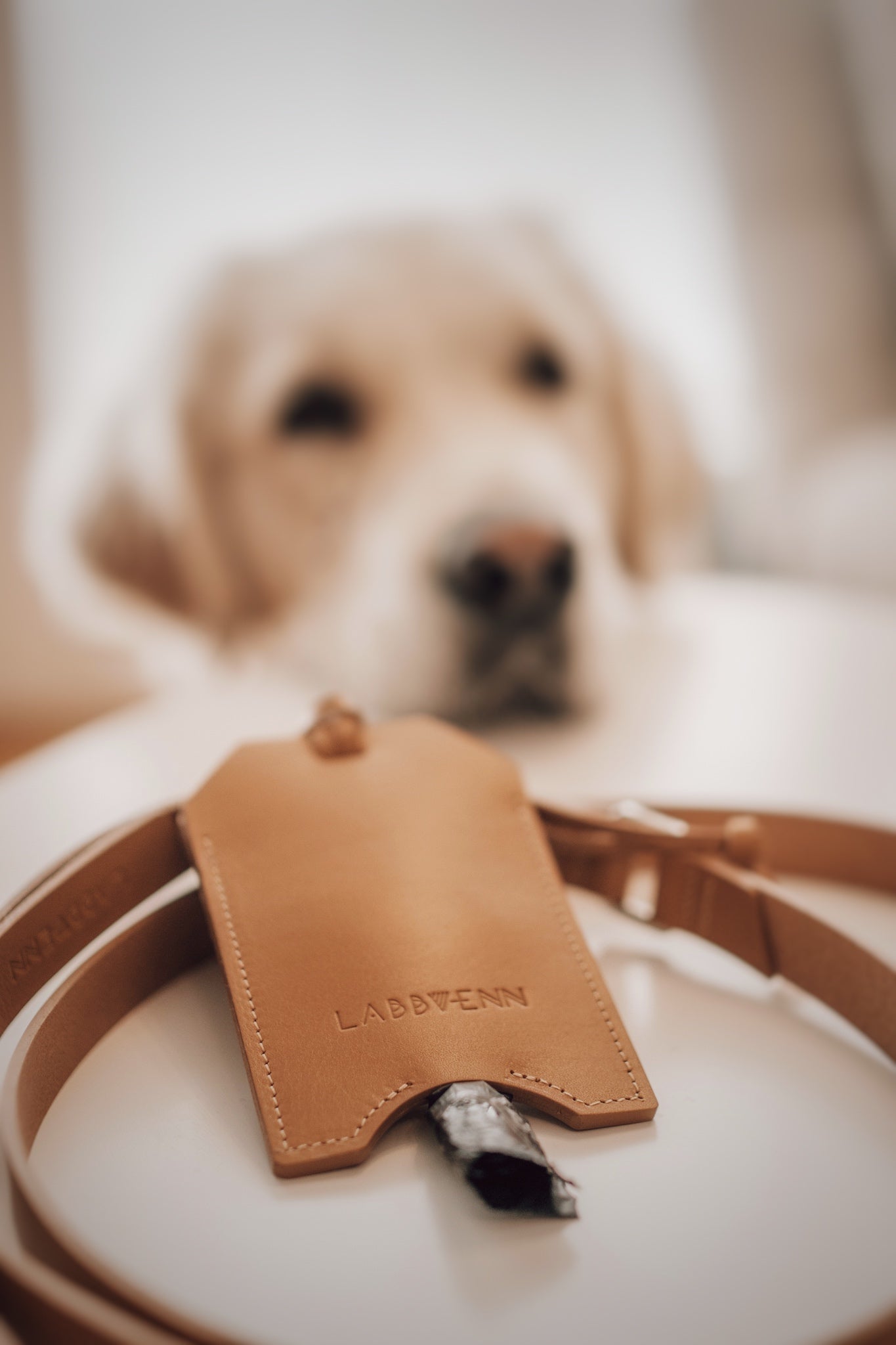 Saku | Porte - sacs Saku en cuir italien Camel - Jean - Poil - 