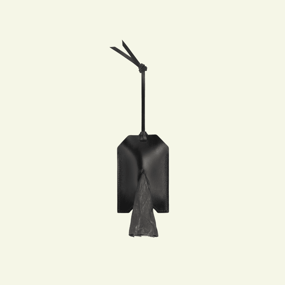 Saku | Porte - sacs Saku en cuir italien Noir - Jean - Poil - 