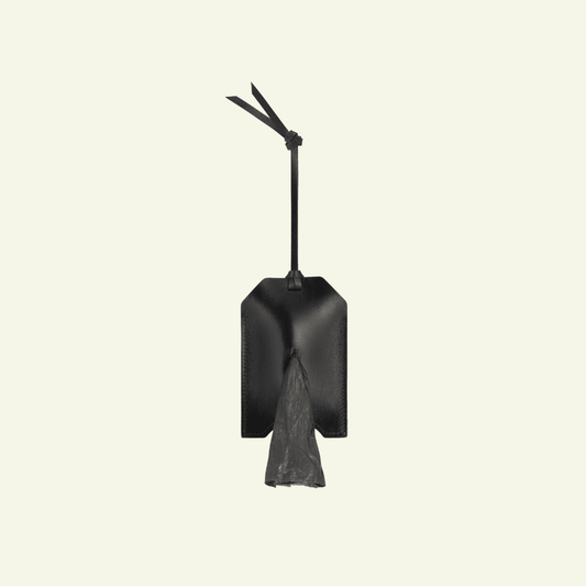 Saku | Porte - sacs Saku en cuir italien Noir - Jean - Poil - 