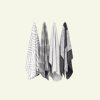 Shapes | Couverture design graphique en coton pour chien et chat - Jean - Poil - Manno