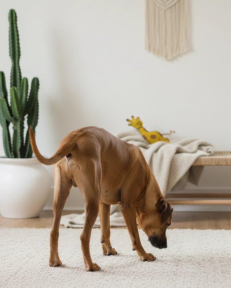 Sophie | Jouet pour chien en chutes de daim et fibres de coco - Jean - Poil - 