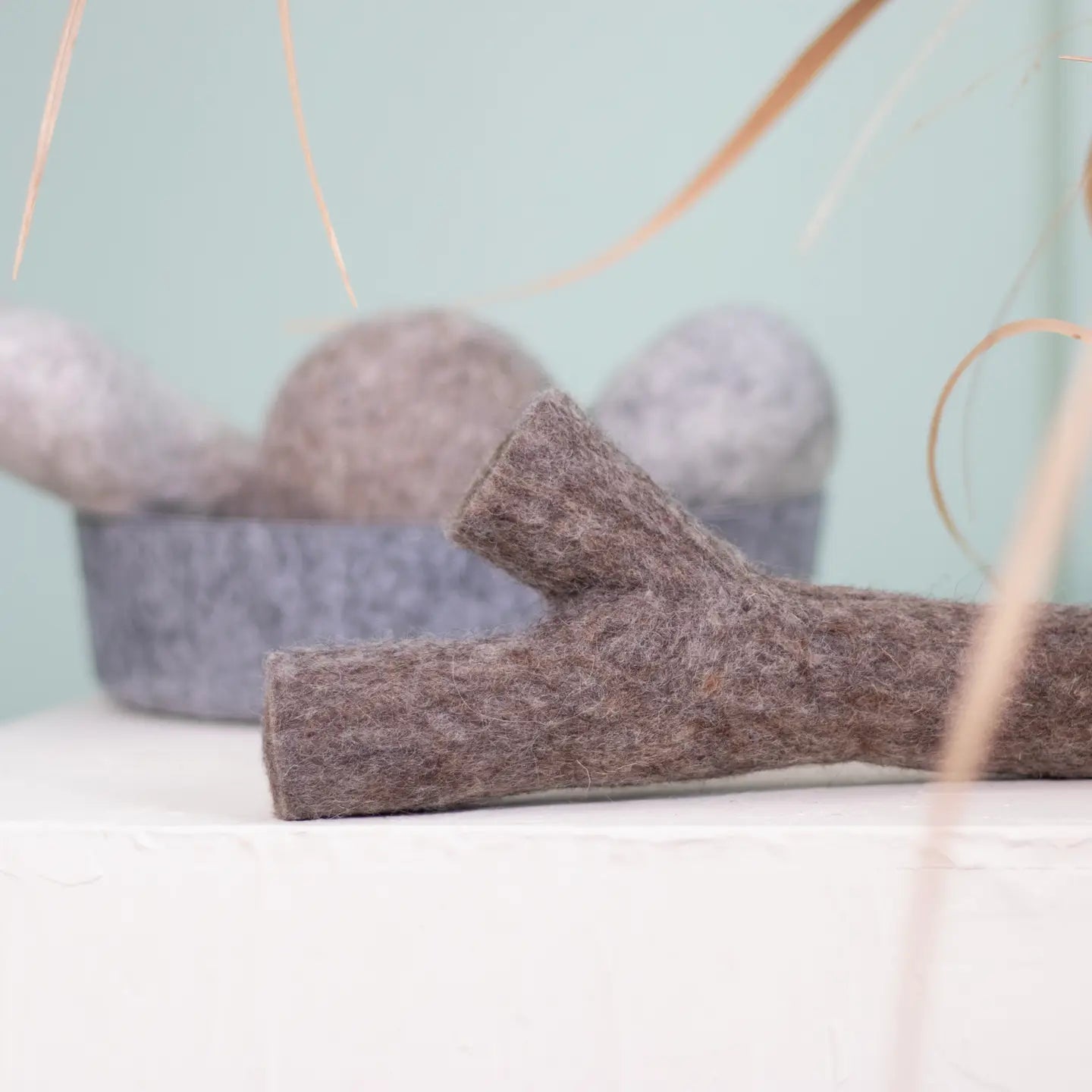 Stock | Jouet en feutre de laine naturel - Jean - Poil - 