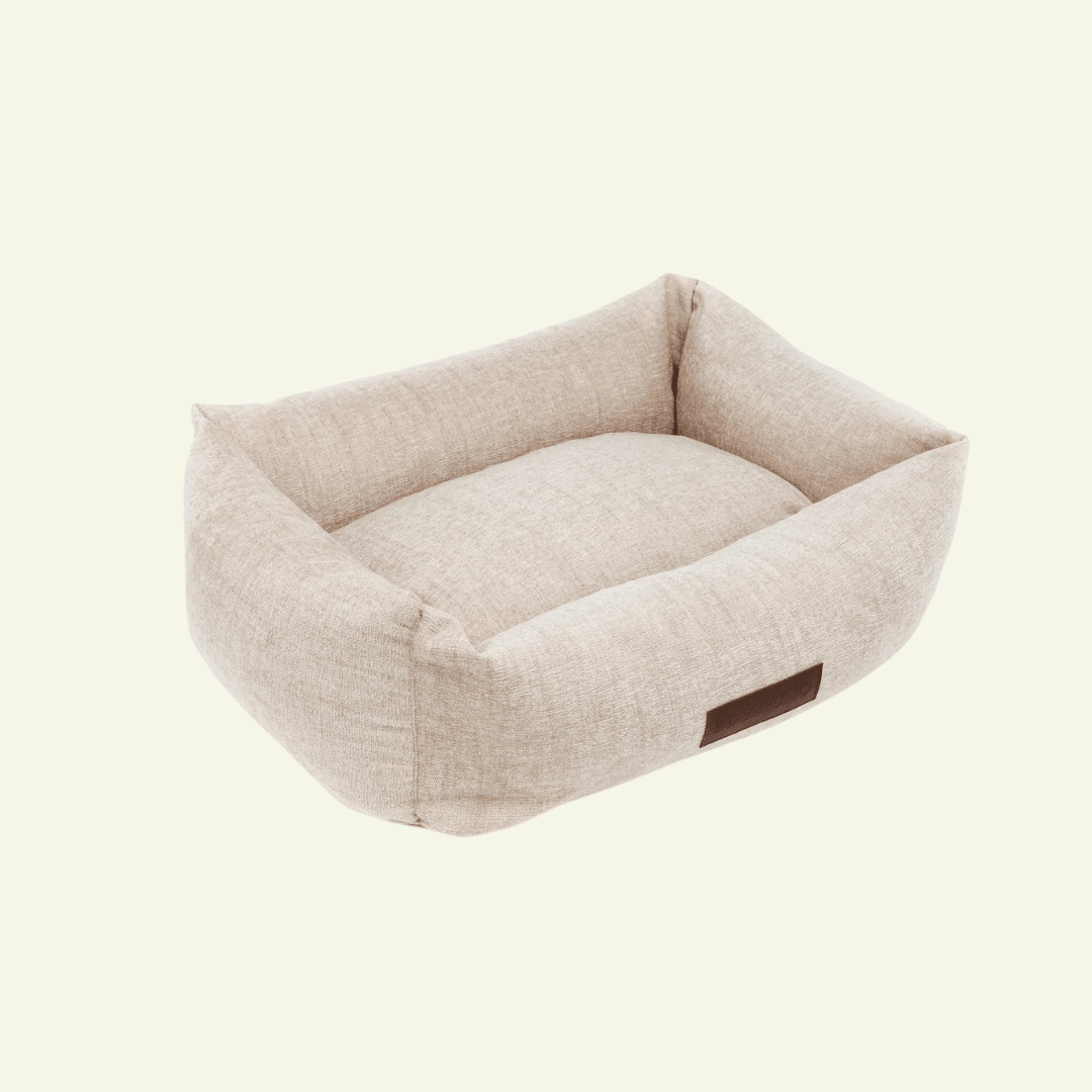 Tahoe | Panier pour chien à mémoire de forme, fait main - Jean - Poil - S