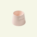 Tower | Gamelle ergonomique en porcelaine pour chat - Jean - Poil - Blanc